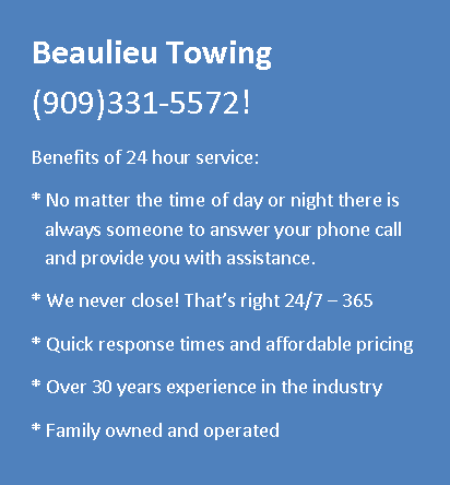 24 hour towing service benifits